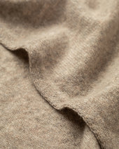 Raeburn Light Brown Cashmere Travel Stole