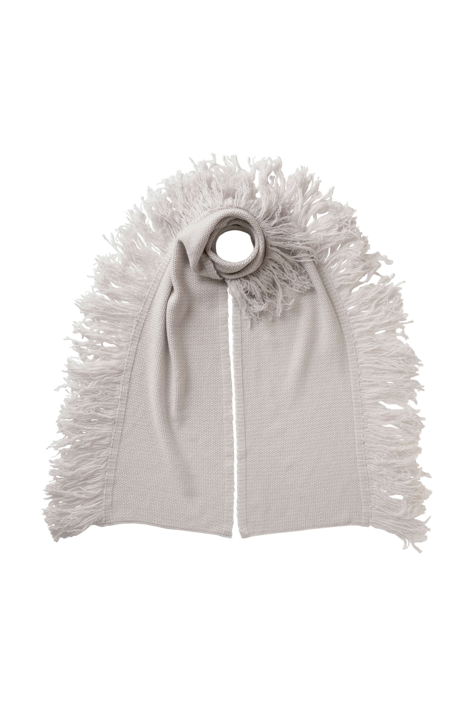 Fringed Cashmere Scarf