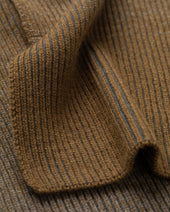 Pioneer Green Ombre Cashmere Scarf