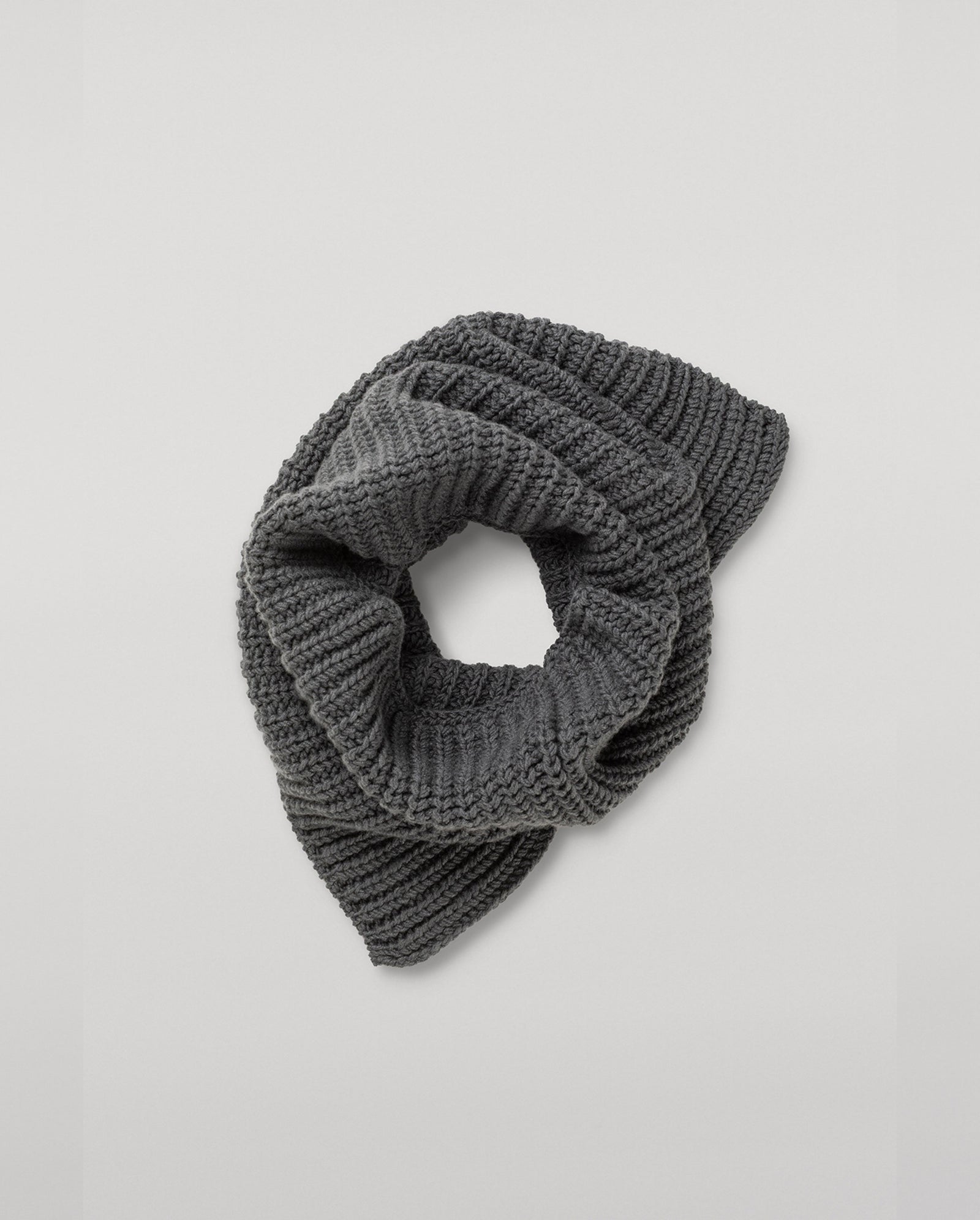 Cowie Grey Cashmere Snood