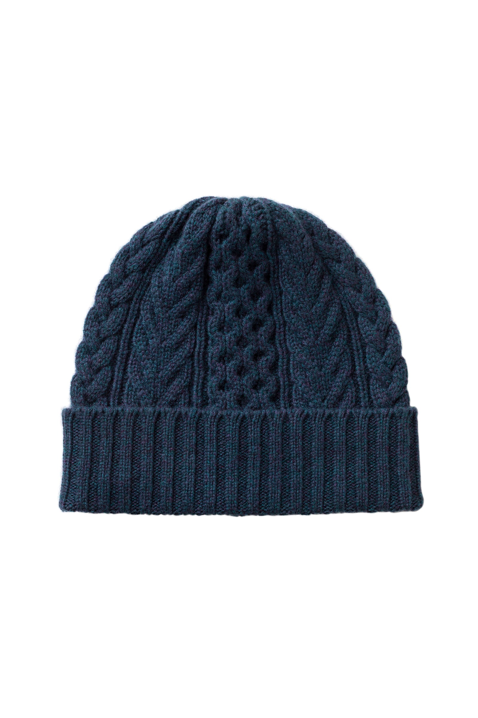 Aran Cable Cashmere Beanie