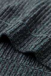 Donegal Cashmere Blue Knitted Scarf