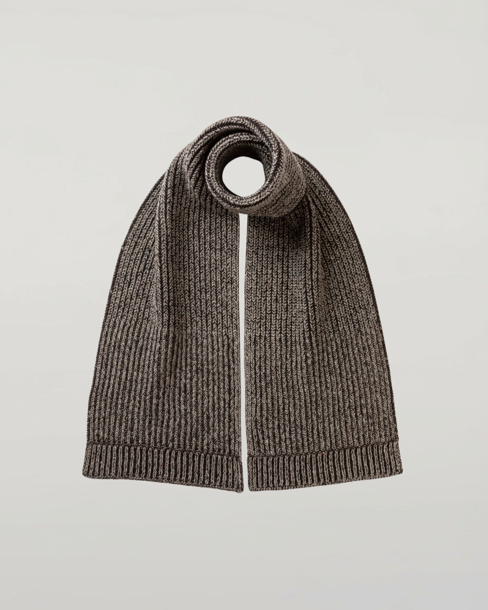 Donegal Cashmere Knitted Scarf