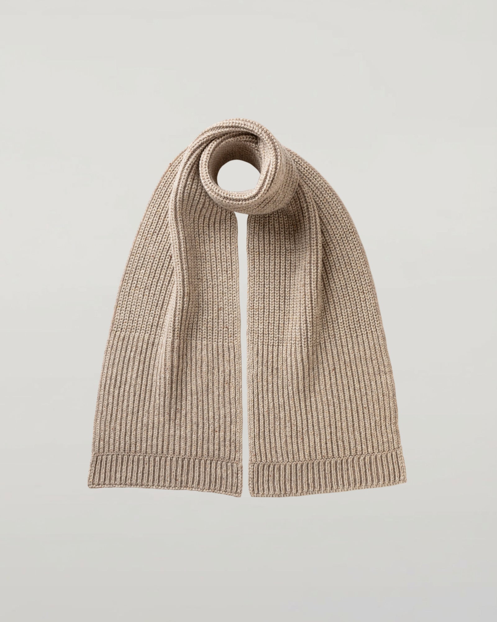 Donegal Cashmere Knitted Scarf