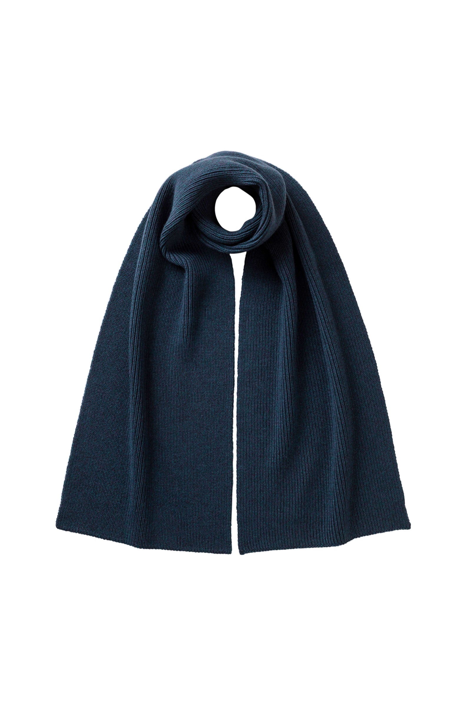 Ribbed Cashmere Scarf