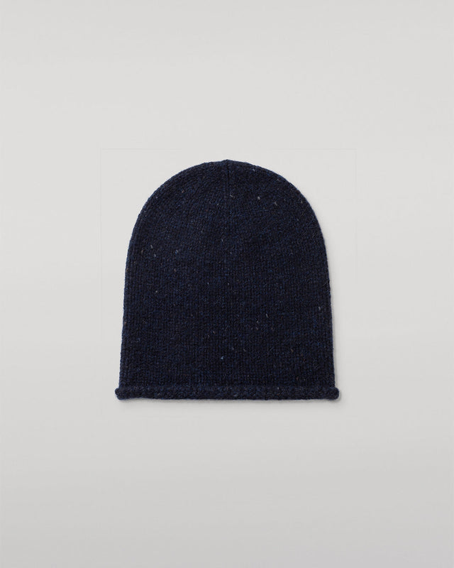 Tiree Blue Donegal Cashmere Beanie