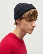Tiree Blue Donegal Cashmere Beanie
