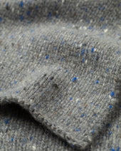 Tiree Grey Donegal Cashmere Scarf