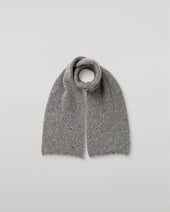 Tiree Grey Donegal Cashmere Scarf