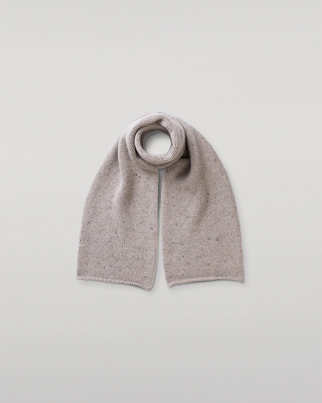 Tiree Natural Donegal Cashmere Scarf