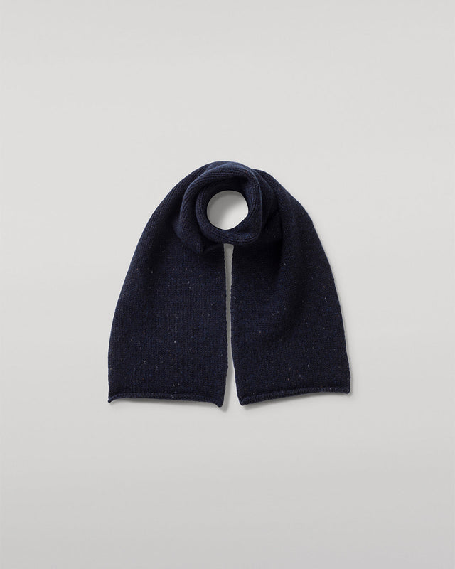 Tiree Blue Donegal Cashmere Scarf