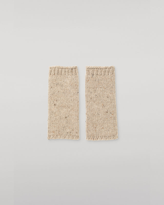 Tiree Natural Donegal Cashmere Wristwarmers