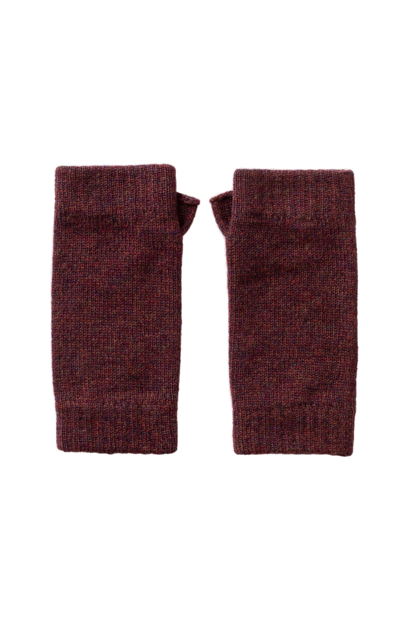 Purple Cashmere Wrist Warmers