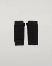 Black Cashmere Wrist Warmers
