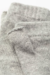Light Grey Cashmere Wrist Warmers