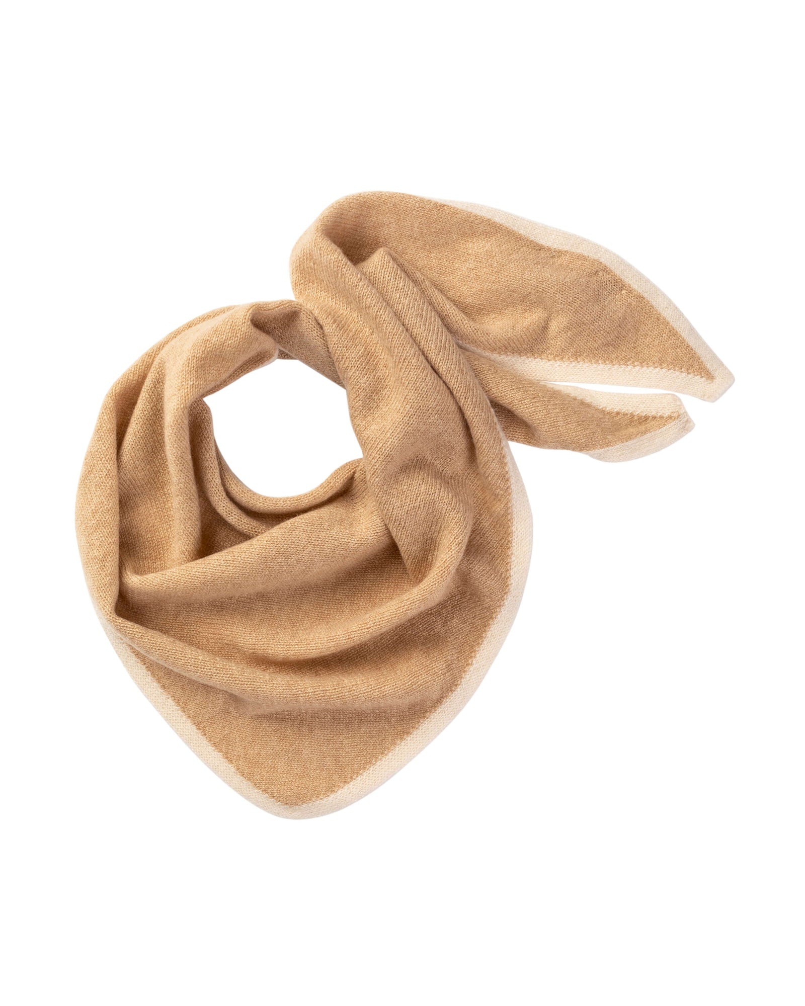 Double Faced Cashmere Triangle