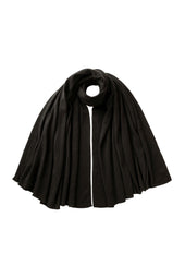 Gauzy Cashmere Dark Grey Travel Stole