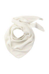 Reel White Cashmere Bandana
