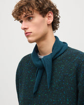 Reel Bottle Green Cashmere Bandana