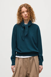 Reel Bottle Green Cashmere Bandana