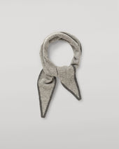 Anya Grey Diamond Cashmere Necktie