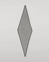 Anya Grey Diamond Cashmere Necktie