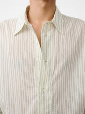 Hal Shirt In Parchment Stripe