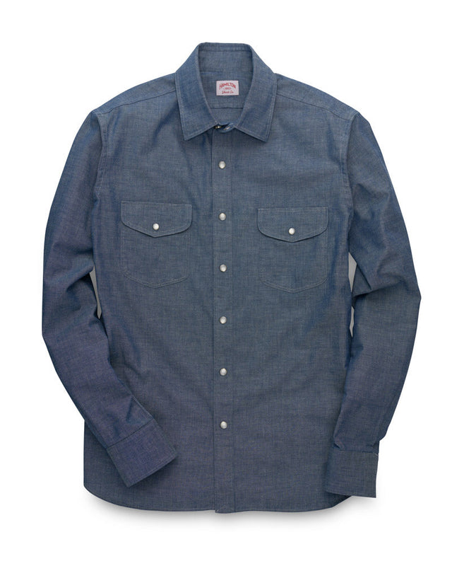 Powers Teardrop Workshirt (Blue)