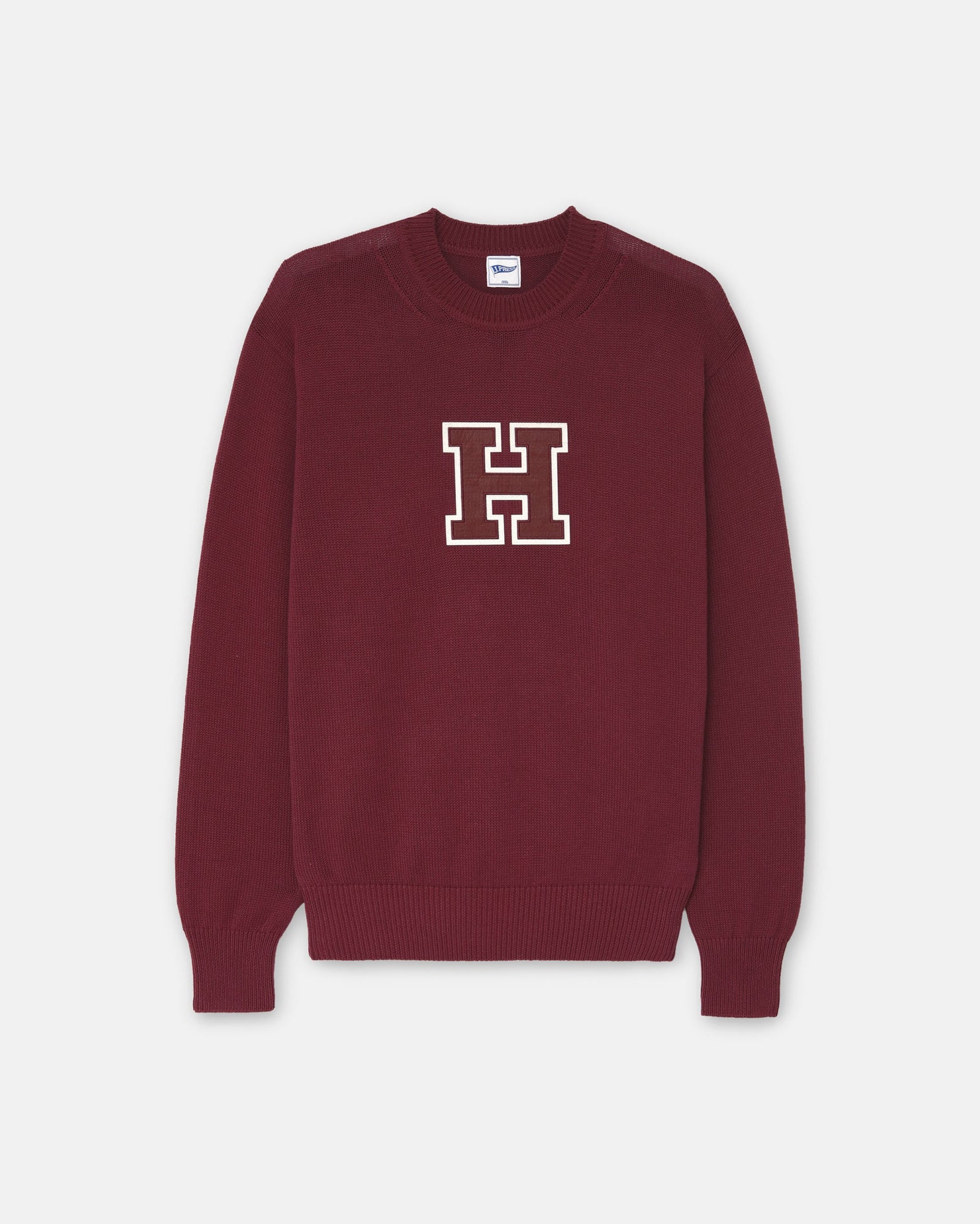 Harvard Cotton Crewneck H Sweater