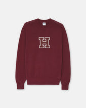 Harvard Cotton Crewneck H Sweater