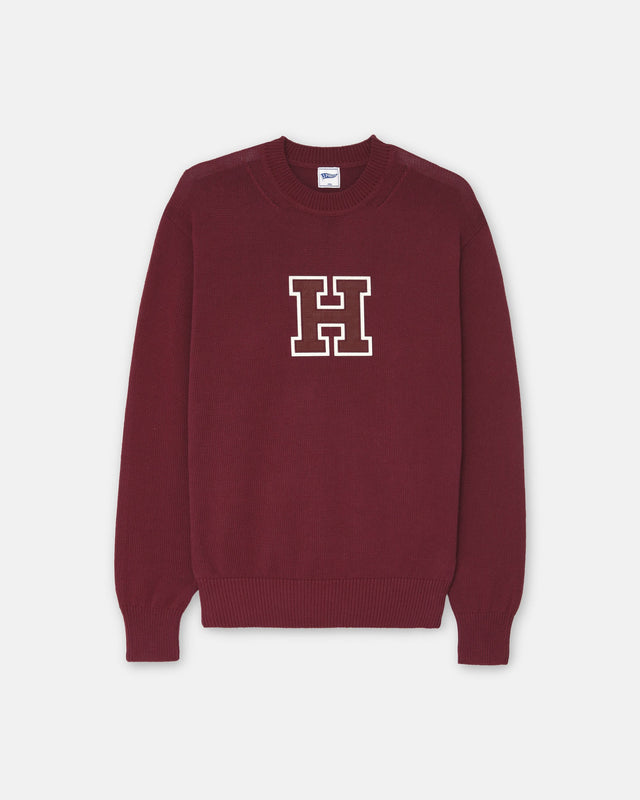 Harvard Cotton Crewneck H Sweater
