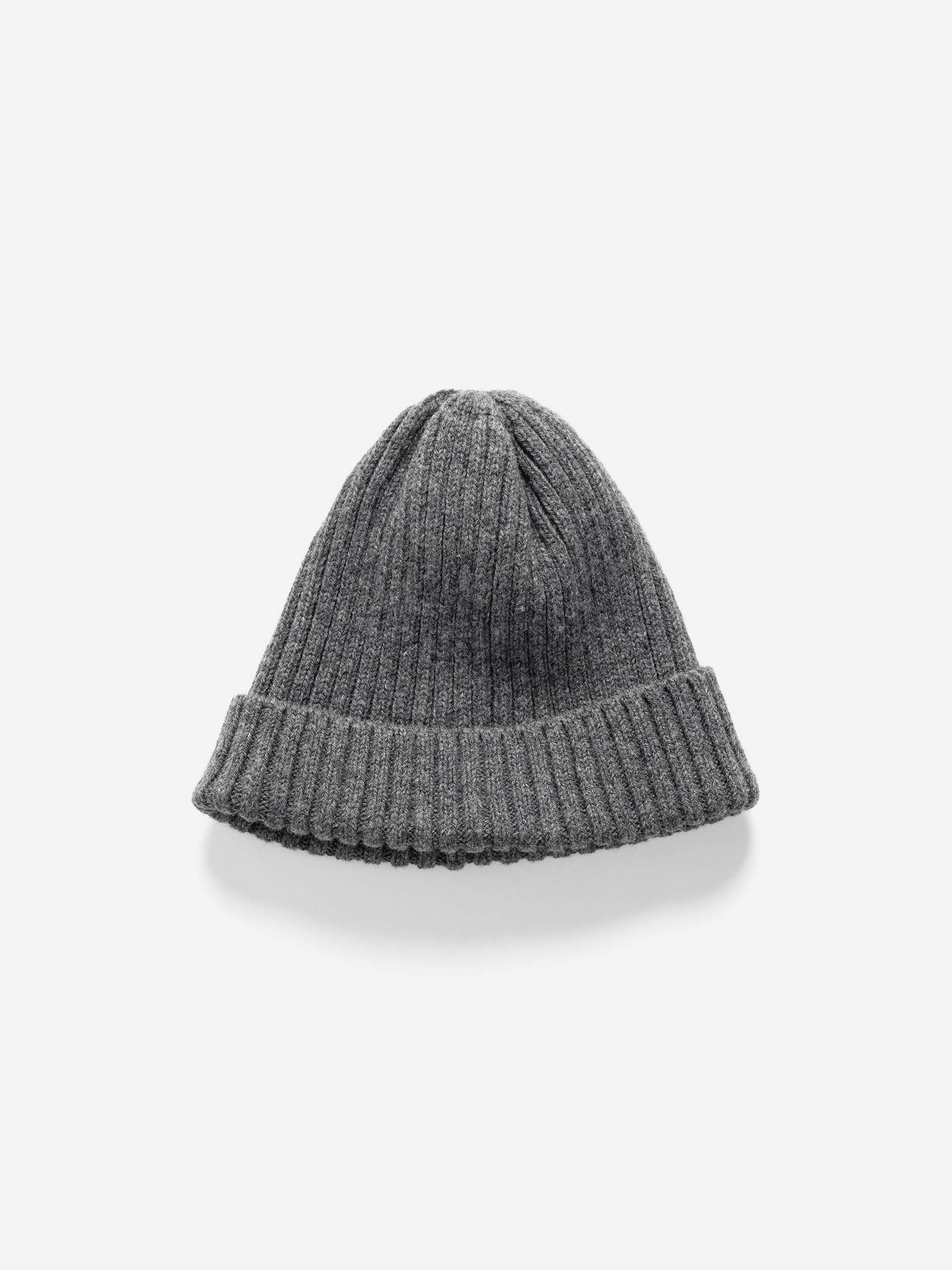 Ribbed Beanie Lambswool