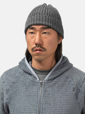 Ribbed Beanie Lambswool