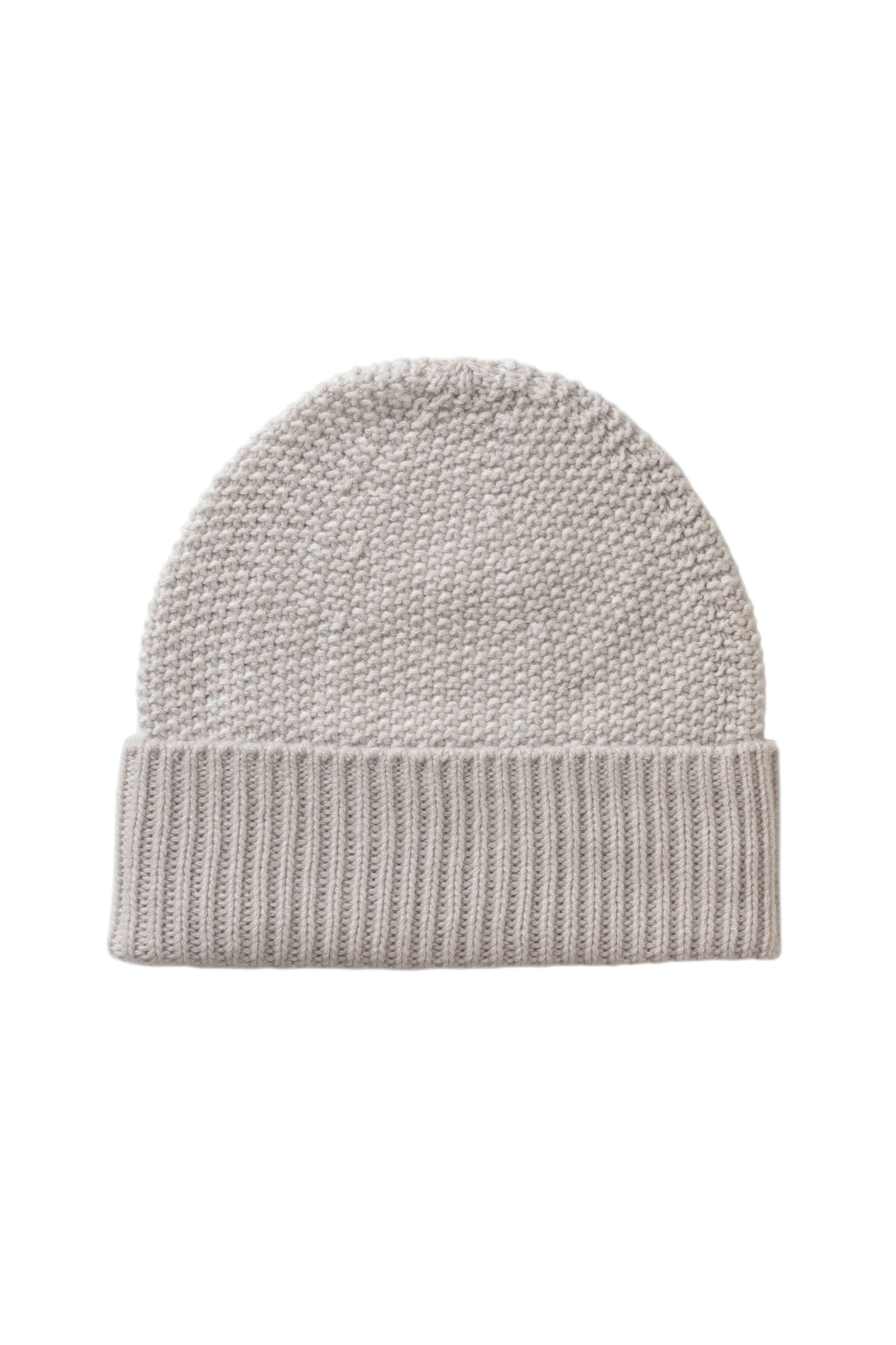 Seed Stitch Cashmere Beanie