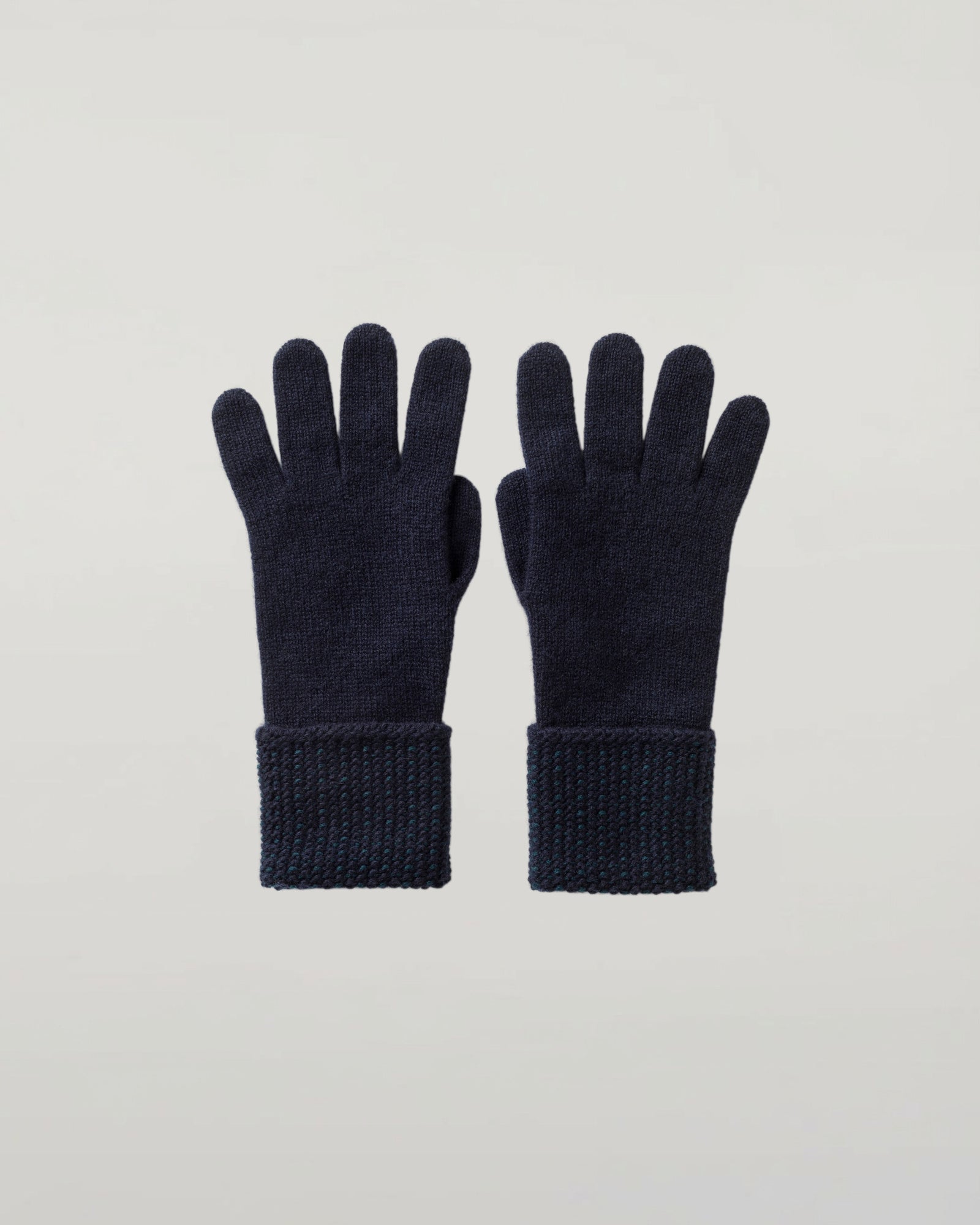Seed Stitch Cashmere Gloves