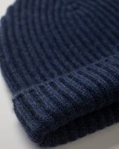 Lovat Navy Cashmere Hat