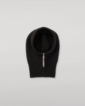 Nevis Black Cashmere Hood