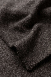 Cashmere Bouclé Charcoal Scarf