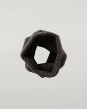 Cashmere Bouclé Charcoal Snood