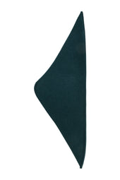 Triangle Cashmere Silk Green Neck Tie