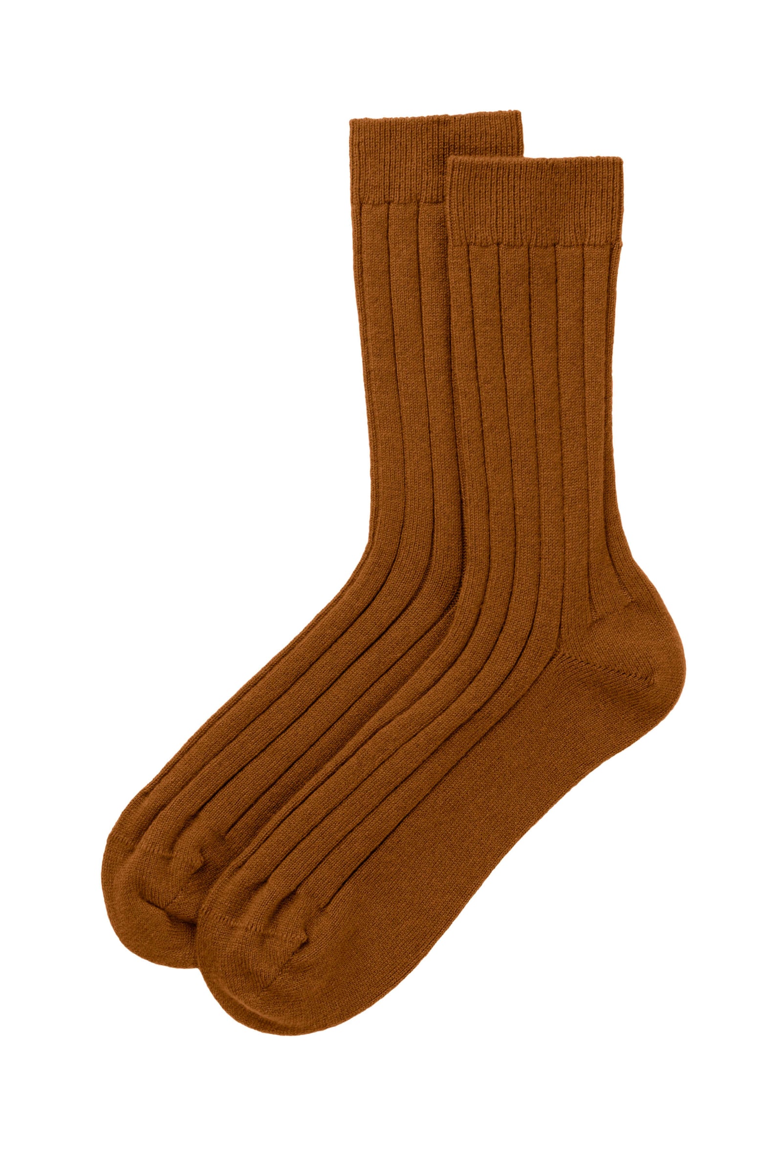 Men S Cashmere Ribbed Dark Socks