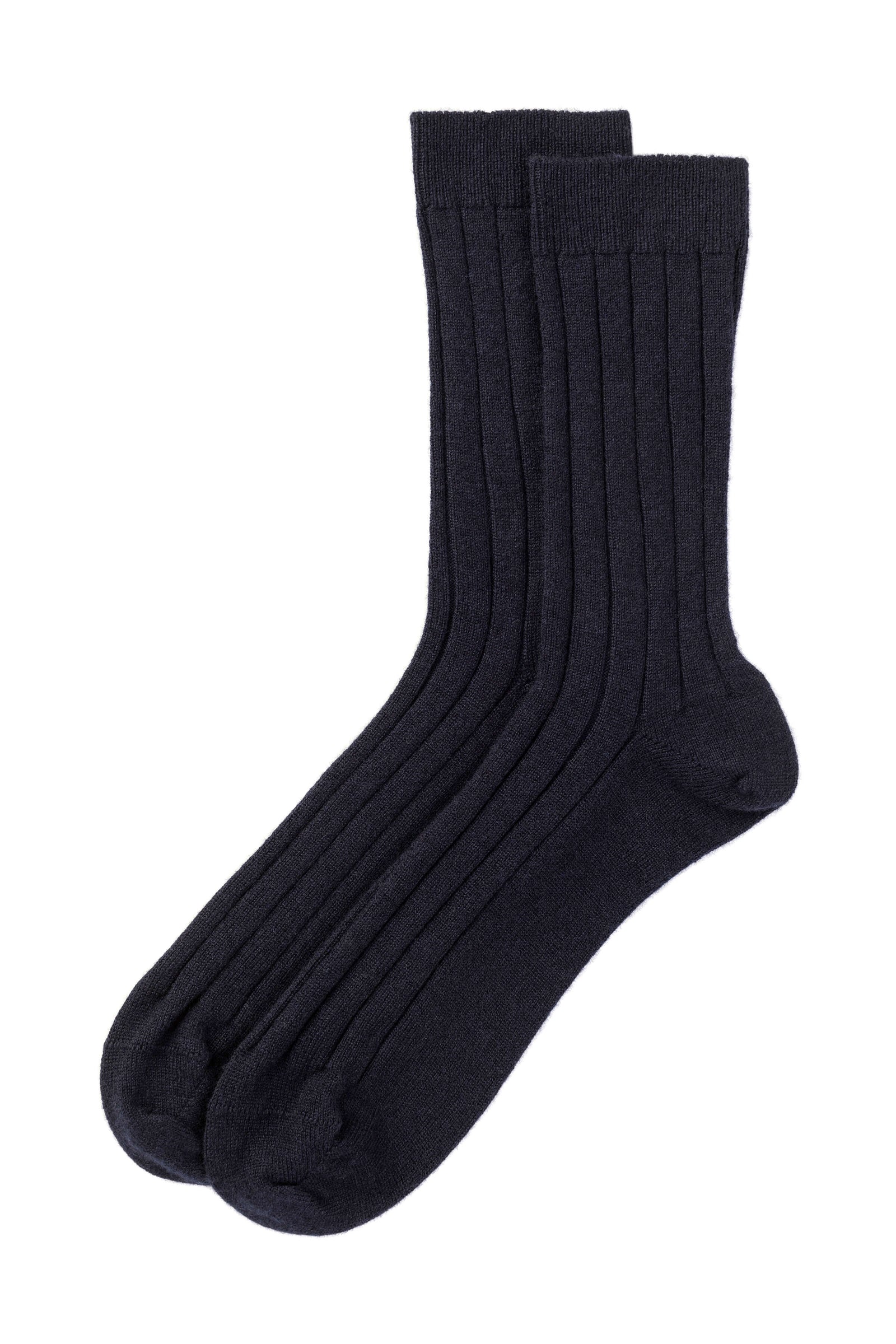 Men S Cashmere Ribbed Socks