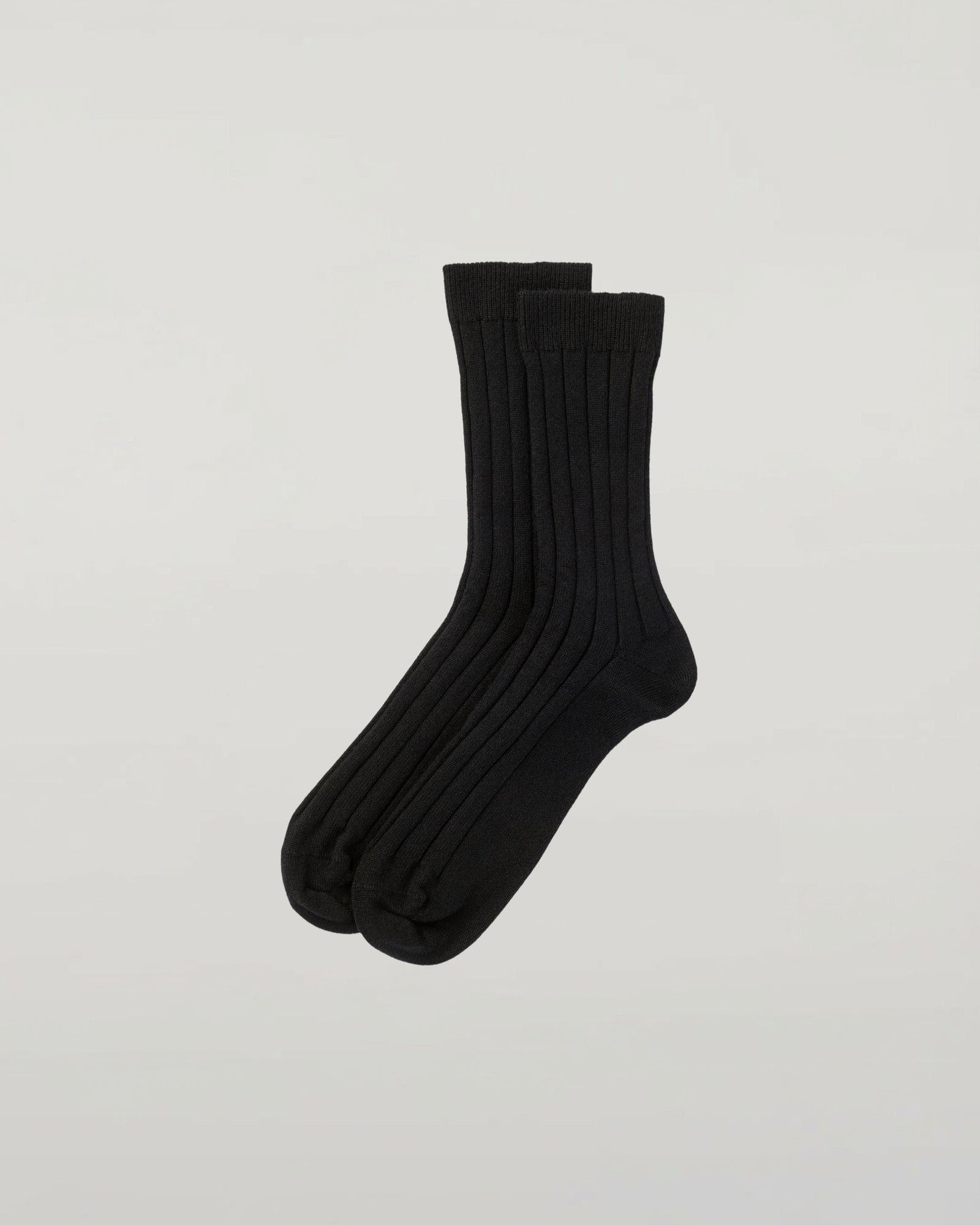 Men S Cashmere Ribbed Socks