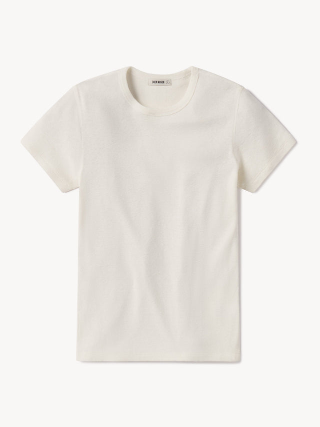 Natural Heirloom Rib S/S Tee