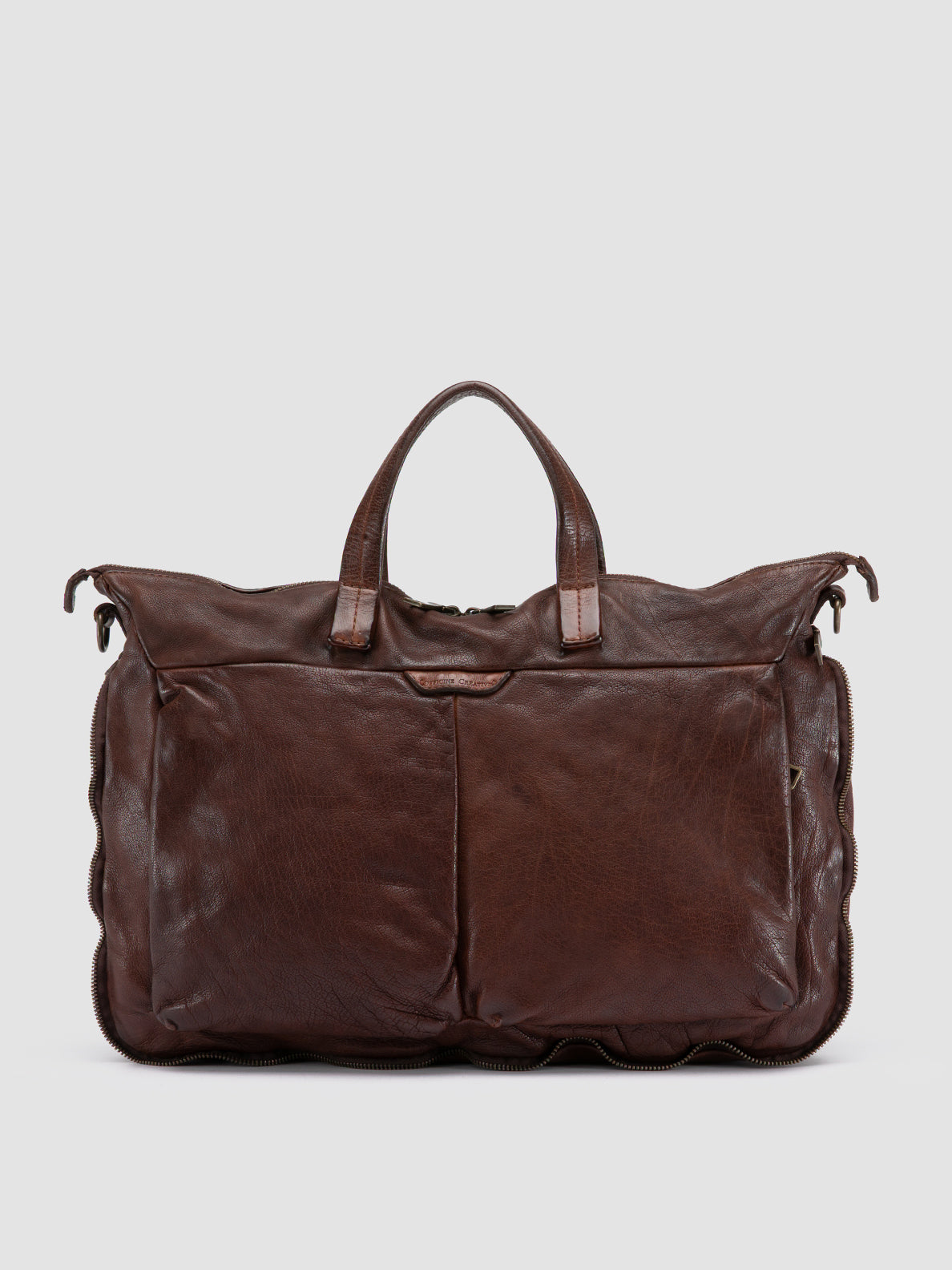 Helmet 046 Leather Briefcase