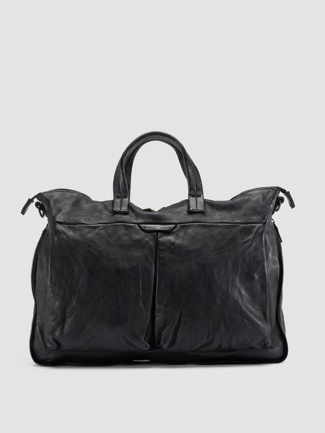 HELMET 046 - Blue Leather Briefcase