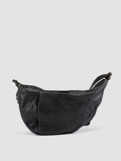 HELMET 50 - Black Leather Waist Belt
