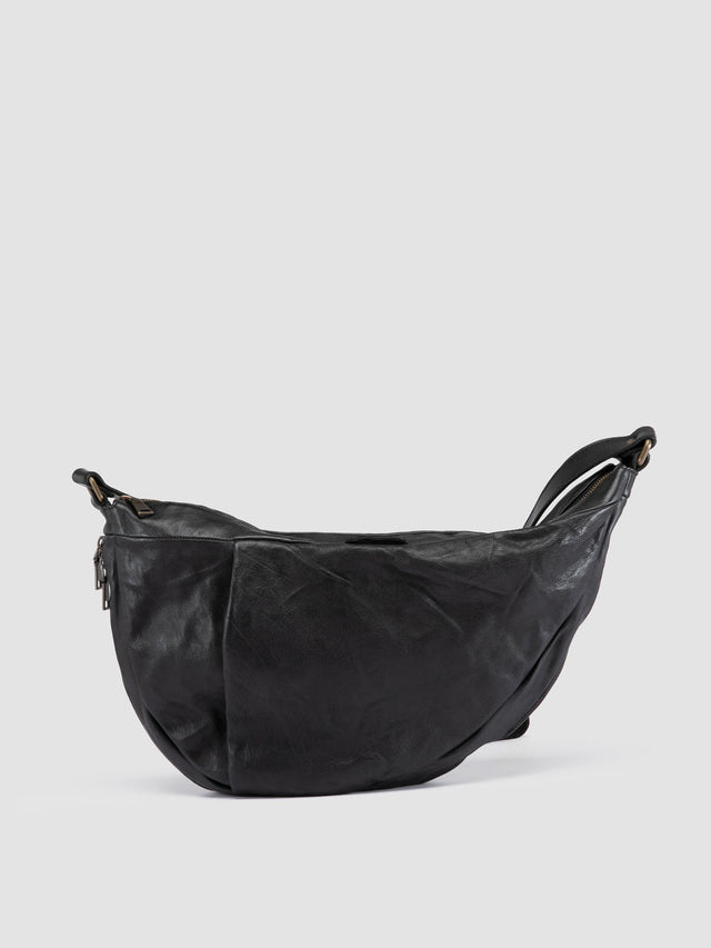 HELMET 50 - Black Leather Waist Belt