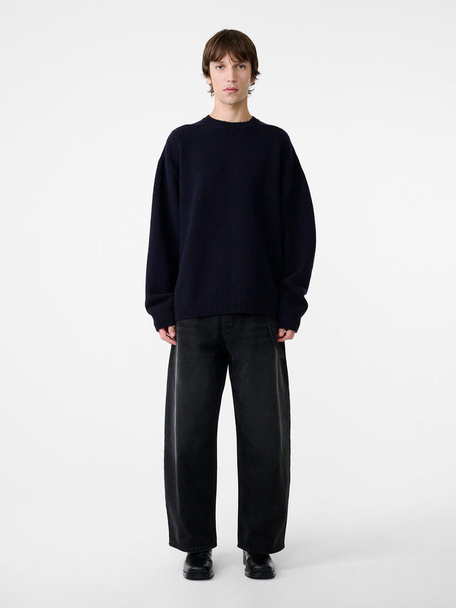 Hemyl Knit in Darkest Navy
