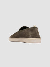 Herbie 011 Green Suede Penny Loafers